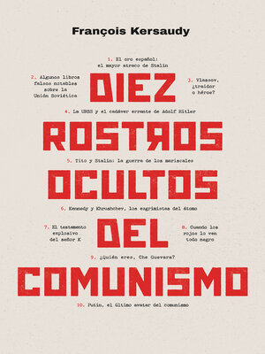 cover image of Diez rostros ocultos del comunismo